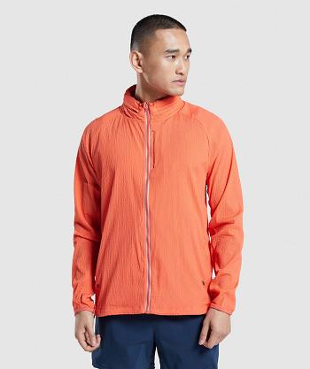 Pánské Accessories Gymshark Speed Evolve Windbreaker Oranžové | CZ 2746LIS